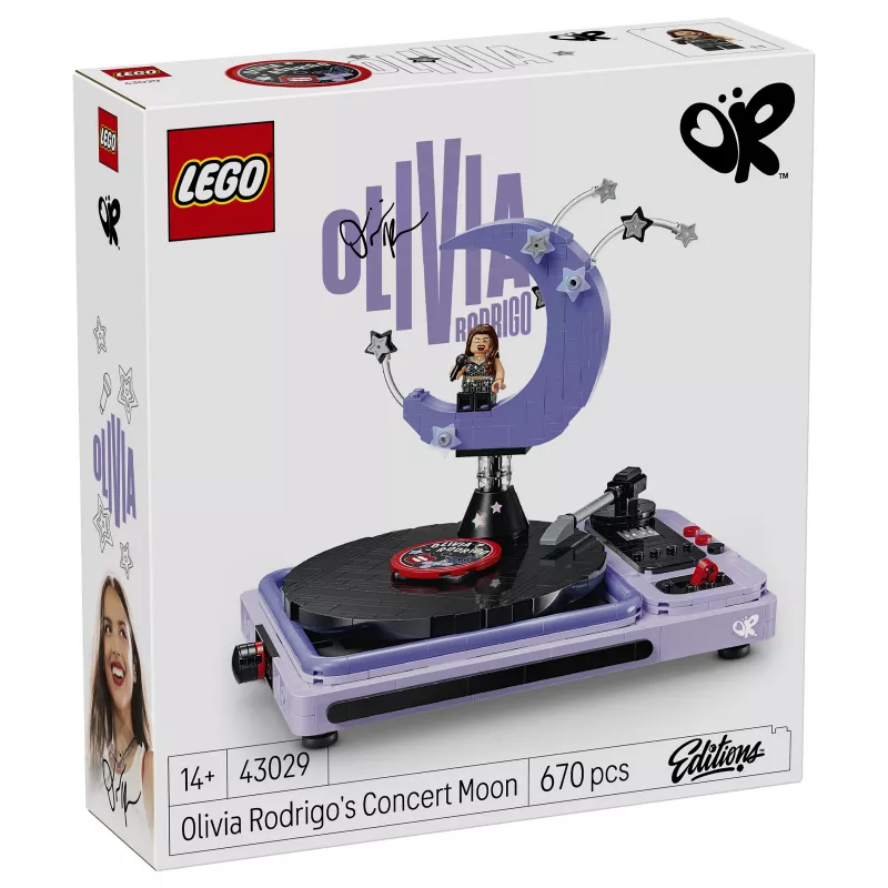 LEGO Disney Olivia Rodrigo koncerto mėnulis 43029 konstruktorius (174 dalys, nuo 6 metų)