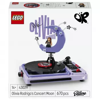 LEGO Disney Olivia Rodrigo koncerto mėnulis 43029 konstruktorius (174 dalys, nuo 6 metų)