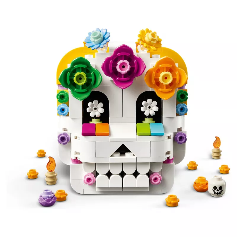LEGO Iconic 40811 Mirusiųjų altorius – 170 dalių, 2 minifigūrėlės, Mirusiųjų dienos dekoras, kolekcinis konstravimo rinkinys