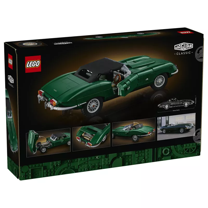 LEGO Icons 11381 Jaguar E-Type Konstravimo rinkinys (1458 dalių)