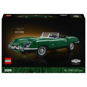 LEGO Icons 11381 Jaguar E-Type Konstravimo rinkinys (1458 dalių)