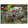 LEGO Jurassic World 77982 Spinosaurus Dinosaur Escape konstravimo rinkinys su Owen Grady ir Claire Dearing minifigūrėlėmis (248 dalių)