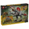 LEGO Jurassic World 77982 Spinosaurus Dinosaur Escape konstravimo rinkinys su Owen Grady ir Claire Dearing minifigūrėlėmis (248 dalių)