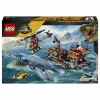 LEGO Jurassic World 77983 Mosasaurus Dinosaur Boat Attack (280 dalių, 3 minifigūrėlės, nuo 7 metų) | Kur.lt