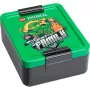 LEGO Lunch Box Ninjago Green - 1.2L Food-Grade PP with Emoticon Graphics