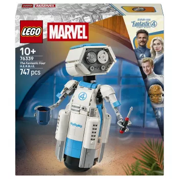 LEGO Marvel Super Heroes 76339 – Fantastiškojo ketverto H.E.R.B.I.E. statybos rinkinys