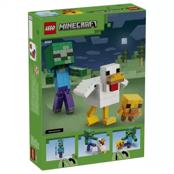 LEGO Minecraft 21582 Viščiukų Jockey rinkinys | Kur.lt