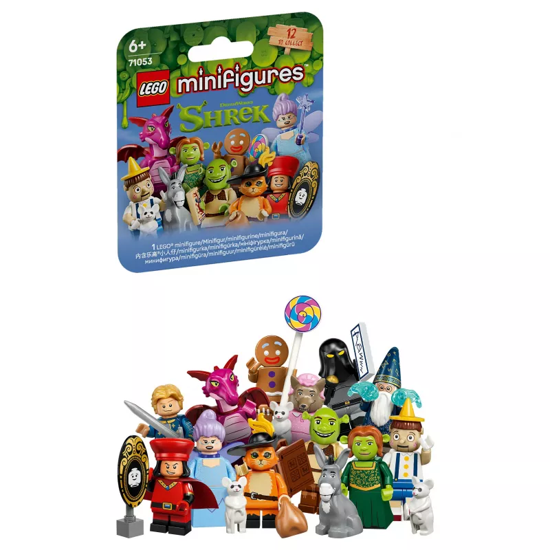 LEGO Minifigures 71053 Shrek serija (1 atsitiktinė minifigūrėlė) Blind Bag