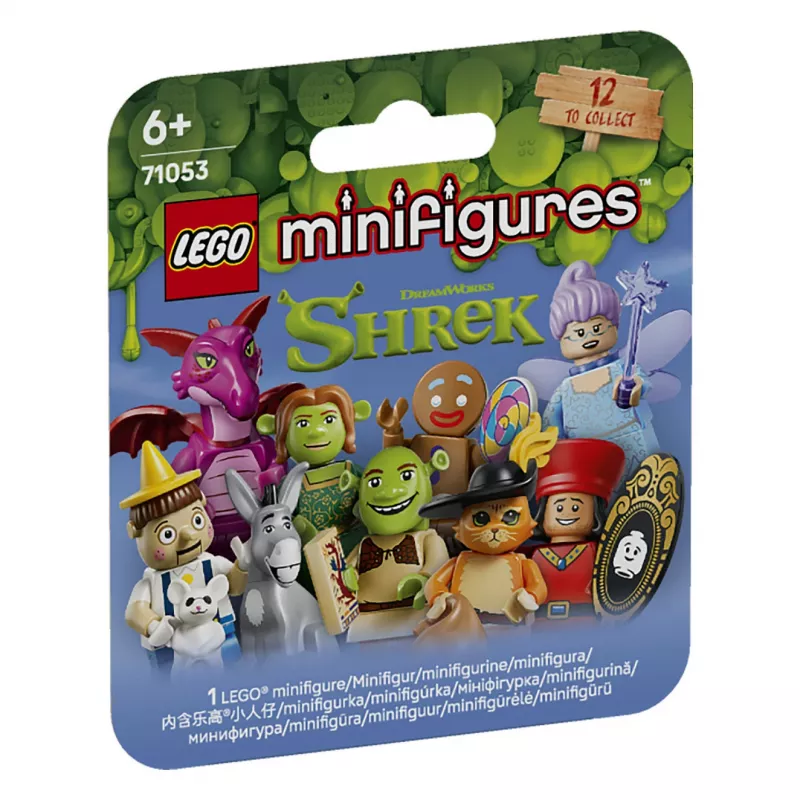 LEGO Minifigures 71053 Shrek serija (1 atsitiktinė minifigūrėlė) Blind Bag
