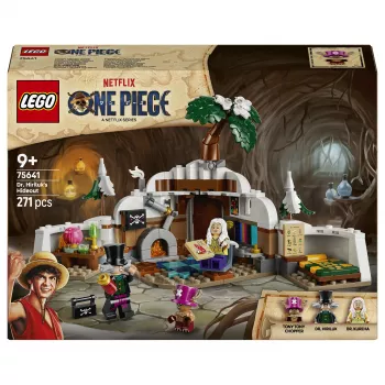 LEGO One Piece 75641 Dr. Hiluluk slėptuvės konstravimo rinkinys