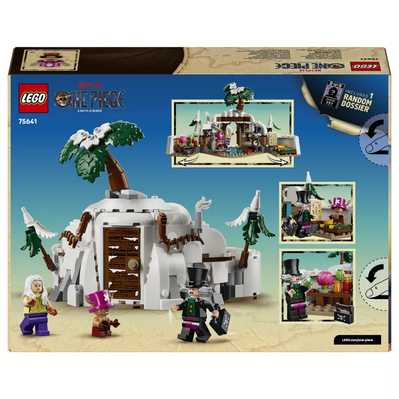 LEGO One Piece 75641 Dr. Hiluluk slėptuvės konstravimo rinkinys