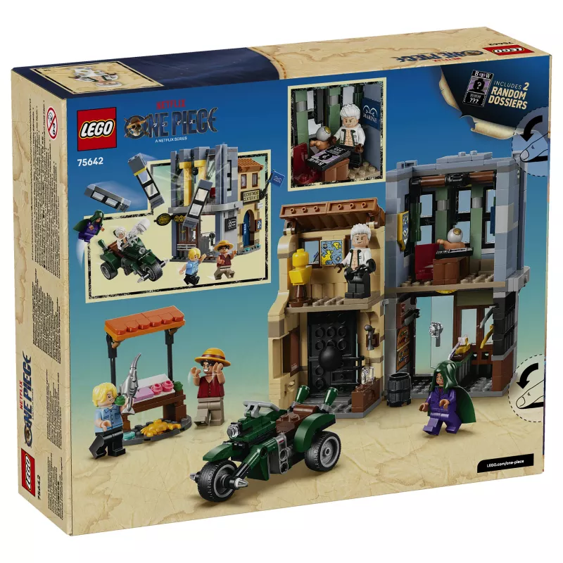 LEGO One Piece 75642 Showdown with Captain Smoker Konstruktorius