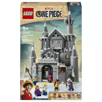 LEGO One Piece 75645 Battle at Drum Castle konstruktorius (1250 detalių, 7 minifigūrėlių)