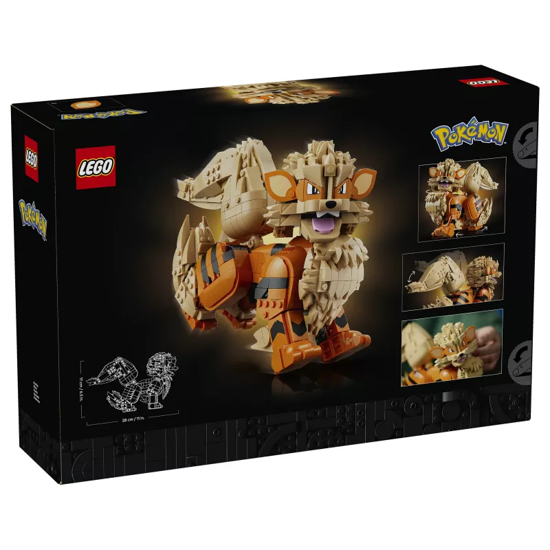LEGO Pokémon Arcanine Konstrukcinis Rinkinys (72160)