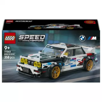 LEGO Speed Champions 77263 BMW M3 (E30) lenktyninis automobilis konstravimo rinkinys