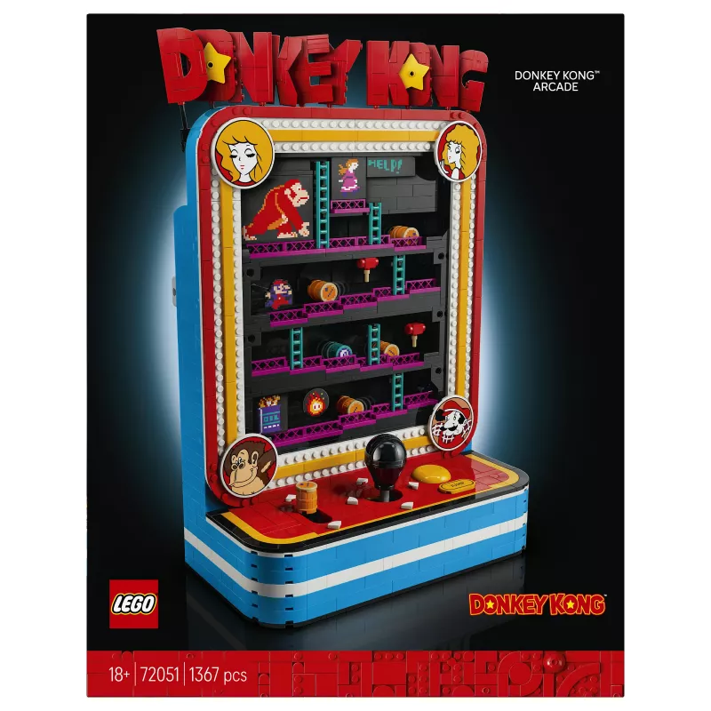 LEGO Super Mario 72051 Donkey Kong Arcade Machine Konstruktorius