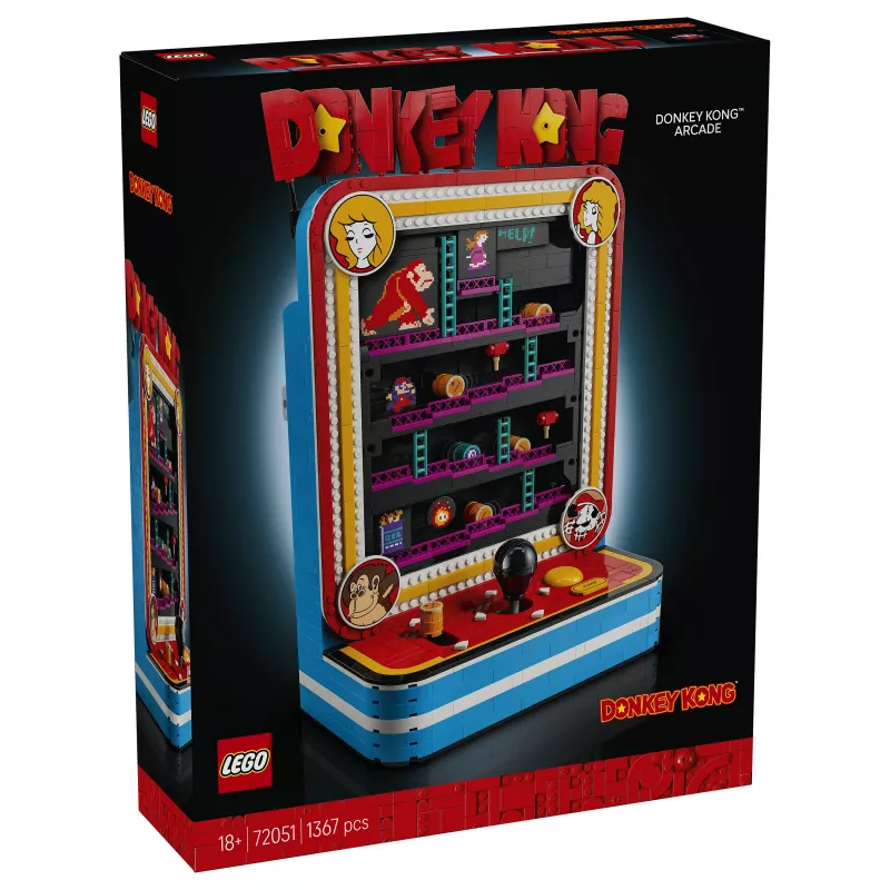 LEGO Super Mario 72051 Donkey Kong Arcade Machine Konstruktorius