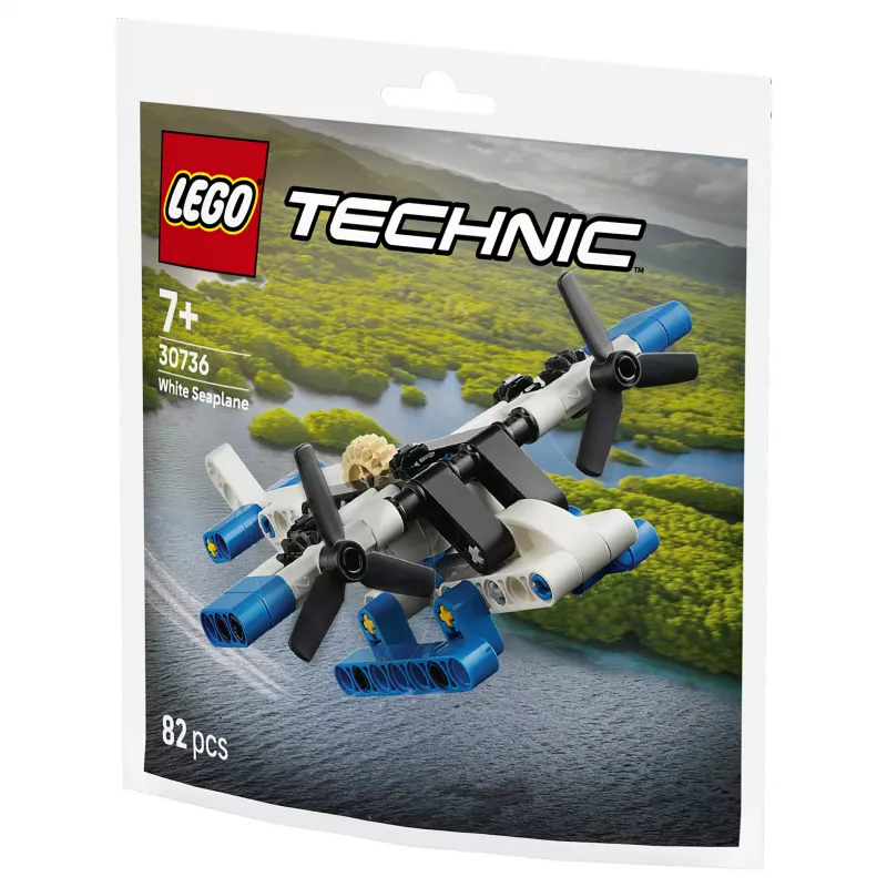 LEGO Technic 30736 Baltasis hidroplanas