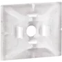 Legrand 032065 juostelių tvirtinimo pagrindas, lipnus ir varžtais tvirtinamas, natūralios spalvos, 100 vnt.