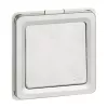 Legrand Soliroc 077811 Universalus įjungimo/išjungimo ir perjungimo jungiklis, 1 poliaus, 10AX, 250V, IP55, IK10, pilkas