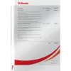 LEITZ Esselte Standard dokumentų įmautė A4, polipropilenas, kristališkai skaidri, 0,06 mm, atidaroma iš viršaus, dokumentams saugi, daugiausia perforuota, sustiprintas kraštas, 100 vnt. paketas (925008)