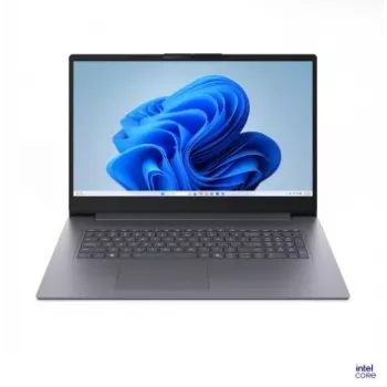 Lenovo IdeaPad Slim 3 17IWC11 Intel Core 5 320 17.3 colio FHD IPS nešiojamas kompiuteris, 16 GB RAM, 512 GB SSD, Windows 11 Home, Luna Grey (be maitinimo adapterio)