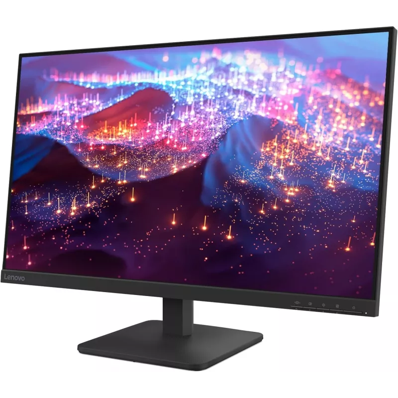 Lenovo L27-4E 27 colių Full HD IPS monitorius su AMD FreeSync, 75Hz, NearEdgeless, TÜV Eye Comfort, HDMI ir DisplayPort