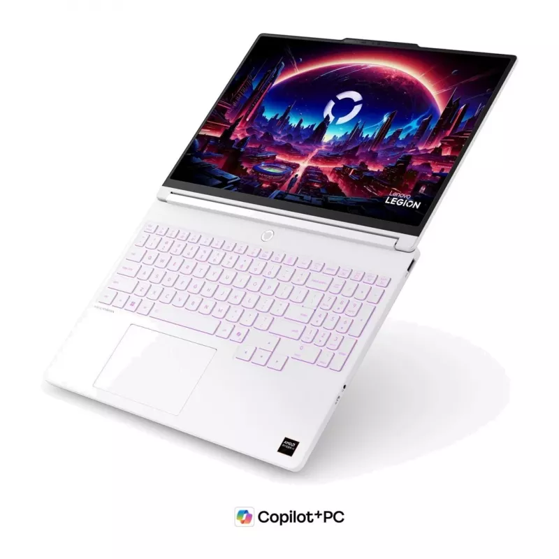 Nešiojamas kompiuteris „Lenovo Legion 5 15AGP11“ (Ryzen AI 7 450 / 15,3 inch WQXGA OLED 500nits 165Hz / 16GB DDR5 5600 / SSD 512GB / GeForce RTX 5060 8GB / 5.0MP+IR / 80Wh / Win11 / Glacier White)