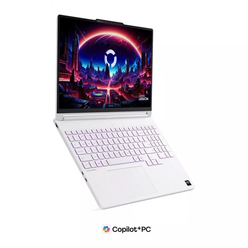 Nešiojamas kompiuteris „Lenovo Legion 5 15AGP11“ (Ryzen AI 7 450 / 15,3 inch WQXGA OLED 500nits 165Hz / 16GB DDR5 5600 / SSD 512GB / GeForce RTX 5060 8GB / 5.0MP+IR / 80Wh / Win11 / Glacier White)