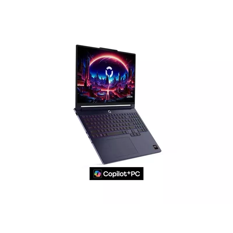 Lenovo Legion 7 16AGP11 16 inch WQXGA žaidimų nešiojamasis kompiuteris, AMD Ryzen AI 9 HX 470, 32GB LPDDR5X RAM, 1TB NVMe SSD, NVIDIA GeForce RTX 5070 12GB, Windows 11 Home, angliška apšviesta klaviatūra, Nebula, 2 metų garantija