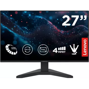 Lenovo Legion R27s 27 inch IPS QHD Gaming Monitor, 180Hz, 0.5ms, FreeSync Premium, HDR400