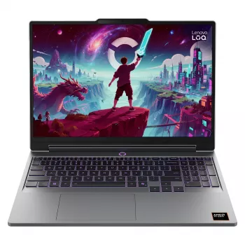 Nešiojamas žaidimų kompiuteris Lenovo LOQ 15AHP11, 15.6 inch FHD 144Hz, AMD Ryzen 7 250, 16GB DDR5, 1TB SSD, RTX 5070, Windows 11 Home, Storm Grey