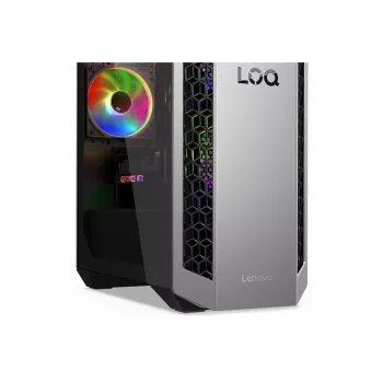 Stalinis kompiuteris Lenovo LOQ Tower 26ADR10, AMD Ryzen 7 8745HX, 16GB DDR5, 1TB NVMe SSD, NVIDIA GeForce RTX 5050 8GB, Windows 11 Home, 2 metų garantija, Raven Black