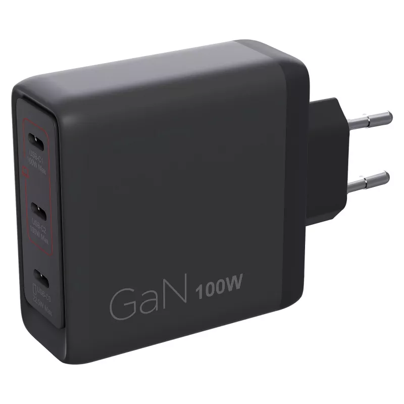 Lenovo daugiaprievadis USB-C 100 W GaN įkroviklis (40AW100BEU)