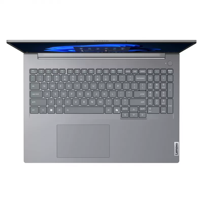 Lenovo ThinkBook 16 G9 AHP 21UT - AMD Ryzen 7 250, 16GB RAM, 512GB SSD, 16 colių WUXGA, Windows 11 Pro, Arctic Grey