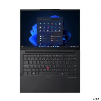 Lenovo ThinkPad E14 G8 AMD 14 colių WUXGA IPS nešiojamasis kompiuteris - AMD Ryzen AI 5 330, 16GB DDR5, 512GB SSD, Radeon Graphics, Windows 11 Pro, juodos spalvos, nordiška klaviatūra