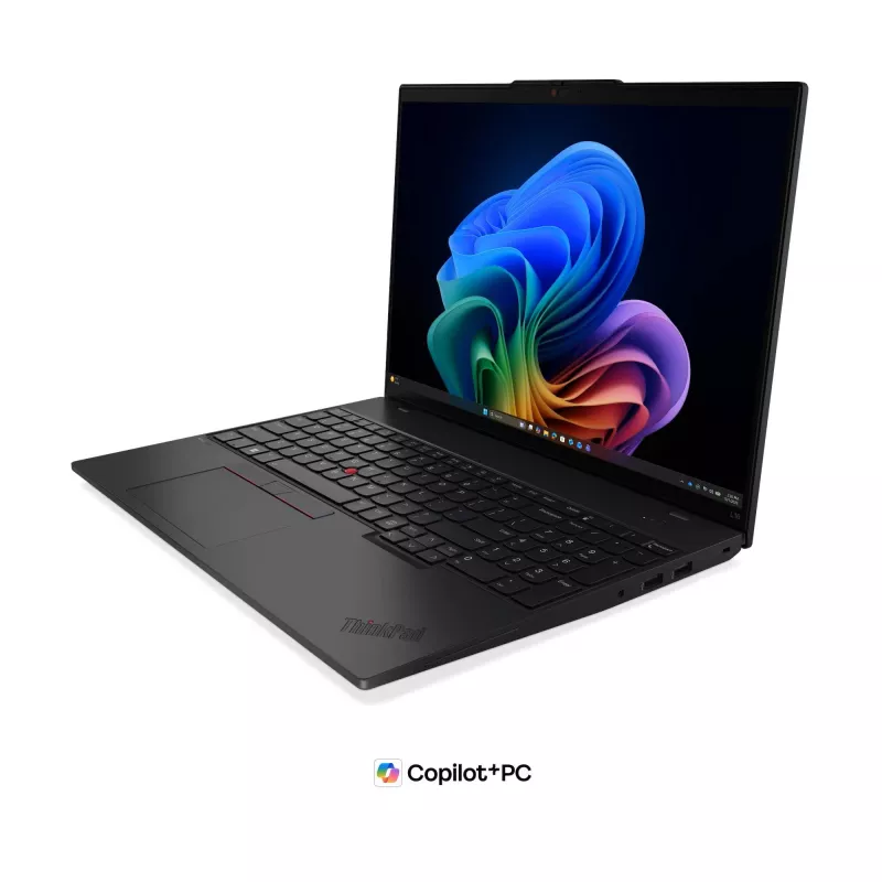 Lenovo ThinkPad L16 Gen 3 (Intel) Copilot+ PC 21X80044MX nešiojamas kompiuteris, 16 colių WUXGA IPS, Intel Core Ultra 7 355, 24GB DDR5, 512GB SSD, Windows 11 Pro, skandinaviška klaviatūra