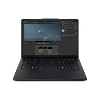 Lenovo ThinkPad P14s Gen 7 14,5 inch WUXGA nešiojamas kompiuteris, Intel Core Ultra 7 366H, 32GB RAM, 1TB SSD, NVIDIA RTX PRO 1000 Blackwell Generation 8GB, Windows 11 Pro, Nordic apšviesta klaviatūra, juoda, pirštų atspaudų skaitytuvas