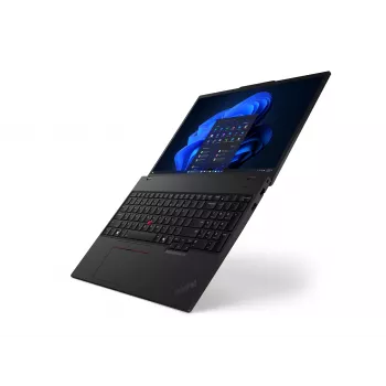 Lenovo ThinkPad T16 G4 Intel 16 colių WUXGA IPS nešiojamas kompiuteris, Core Ultra 5 228V, 32GB LPDDR5X, 512GB SSD, Windows 11 Pro, juodas