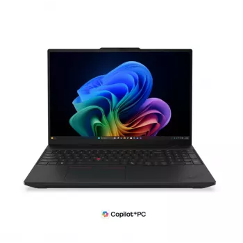 Lenovo ThinkPad T16 Gen 5 16 inch WUXGA nešiojamas kompiuteris, Intel Core Ultra 5 325U, 16GB DDR5, 512GB SSD, Intel Graphics, Windows 11 Pro, Nordic apšviesta klaviatūra, juoda spalva, pirštų atspaudų skaitytuvas, 5G paruoštas, 3 metų garantija