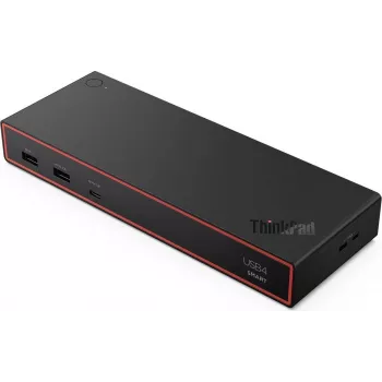 Lenovo ThinkPad USB4 Smart Dock 5500 dokinimo stotis su 135W adapteriu, juoda (40BC0135DE)