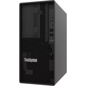 Lenovo ThinkSystem ST45 V3 bokštinis serveris, AMD EPYC 4344P, 32GB DDR5 RAM, 2x 960GB SSD, RAID 940-8i, 750W Platinum PSU
