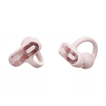 Lenovo X500 Open-Ear Clip-on Ausinės – Rožinės (Bluetooth 5.3, 30h Bendra Baterija, IPX5) | Kur.lt