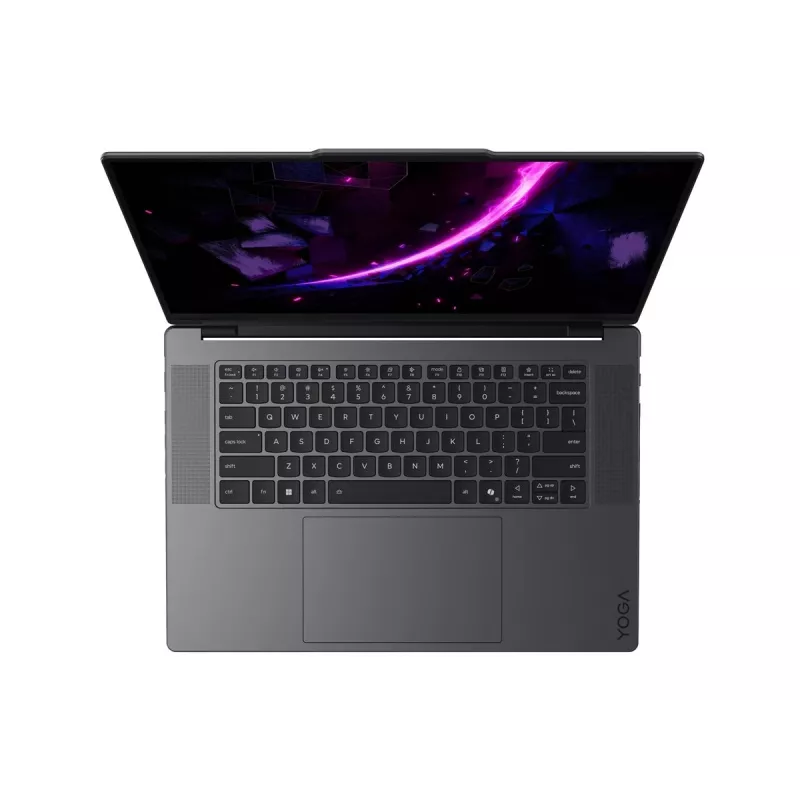 Lenovo Yoga Pro 9 16IRP11 16 colių OLED jutiklinis nešiojamas kompiuteris, Intel Core Ultra 7 356H, 32GB RAM, 1TB SSD, RTX 5060, Windows 11 Pro, Thunder Grey
