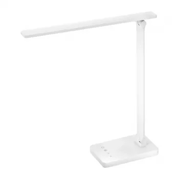 LEPRO 310003 LED stalinė lempa, 700 lm, 5 spalvų temperatūros, liečiamas reguliavimas, USB įkrovimo prievadas, balta