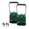LEPRO 3300008-2 Kempingo žibintas, 4400mAh, 2 vnt. komplektas