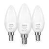 LEPRO 600059-WW-EU-3 LED lemputė E14 C37 4,2W (40W atitikmuo) 470lm 2700K šilta balta 250° šviesos sklaidos kampas, 3 vnt. pakuotė
