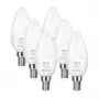 LEPRO 600059-WW-EU-6 E14 LED žvakės lemputė, 4,2W (atitinka 40W), 470 lm, 2700K šilta balta, nereguliuojamo ryškumo, energijos klasė E