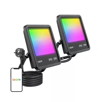 Lepro F1 30W LED prožektorius IP65 3000lm 5000K
