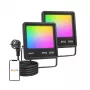 Lepro F1 50W LED prožektorius IP65 5000Lm 5000K dienos šviesa, montuojamas ant sienos